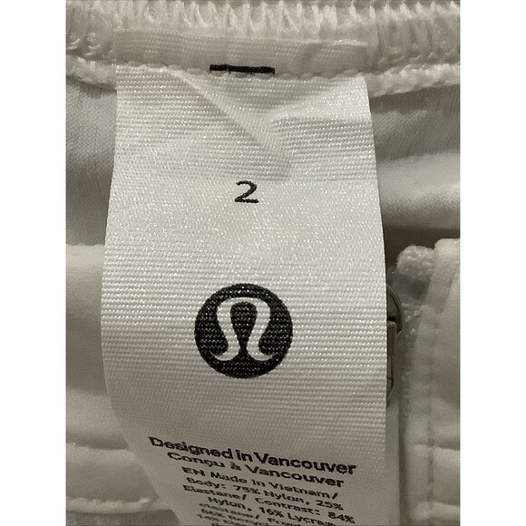 Lululemon Grid-Texture Sleeveless Tennis Dress White, W1DZYS  Size 2 NWOT - Picture 8 of 12